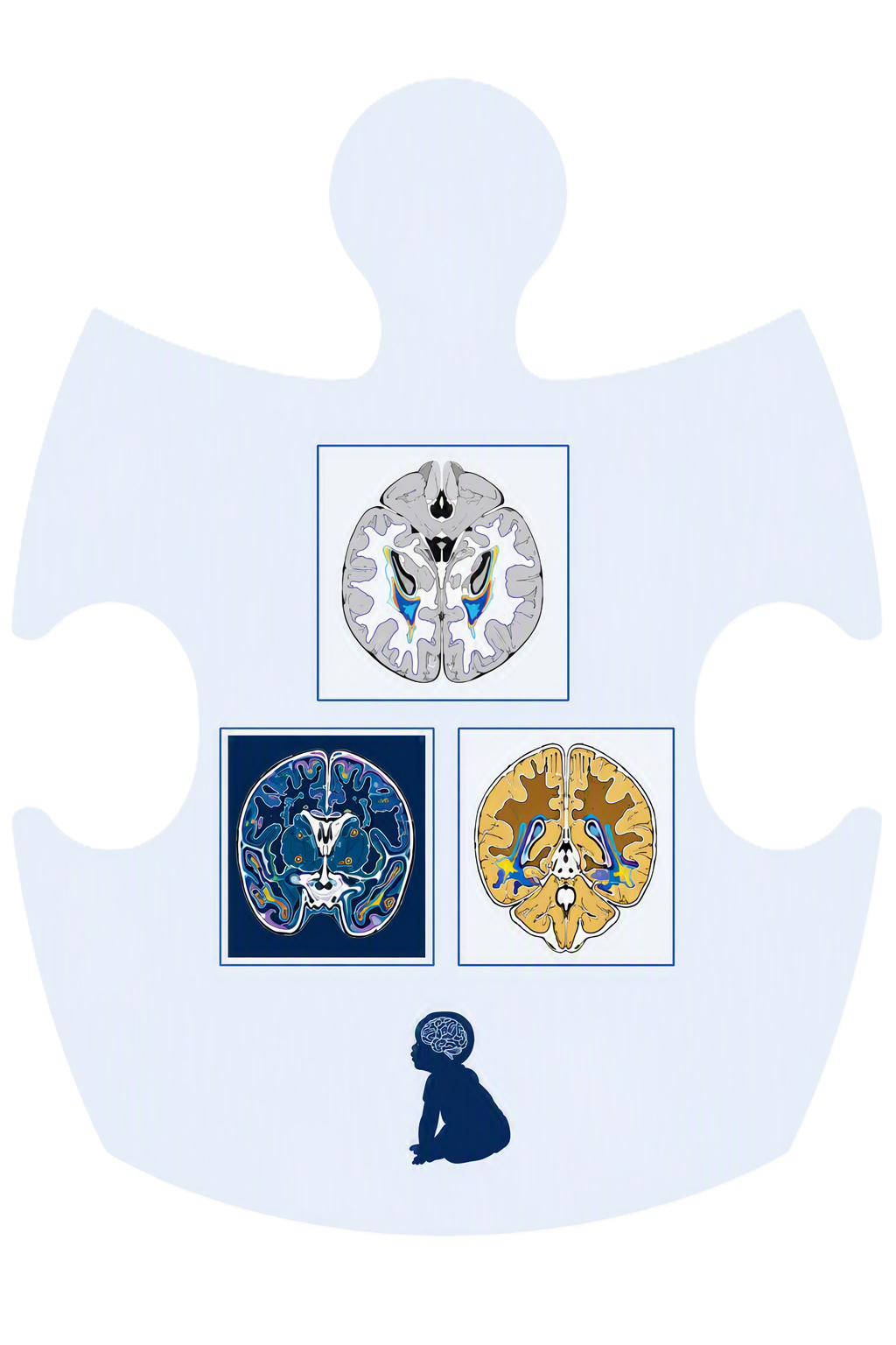 Brain processing illustration